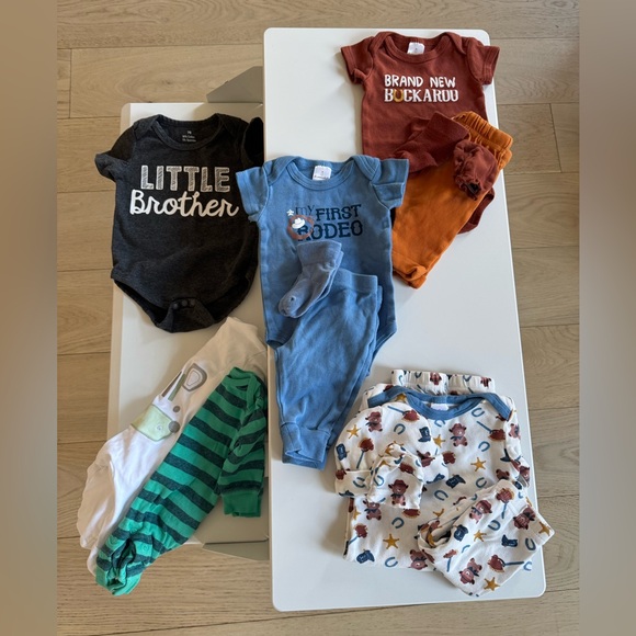 Western Theme Newborn Outfits Bundle - Picture 1 of 1